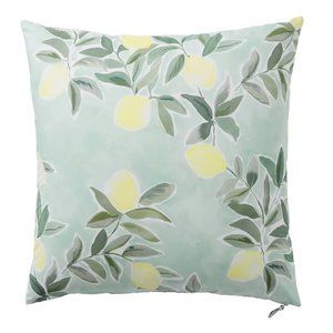 NEW Pottery Barn EURO SHAM Rebecca Atwood Lemon Organic Cotton Percale SOLD OUT